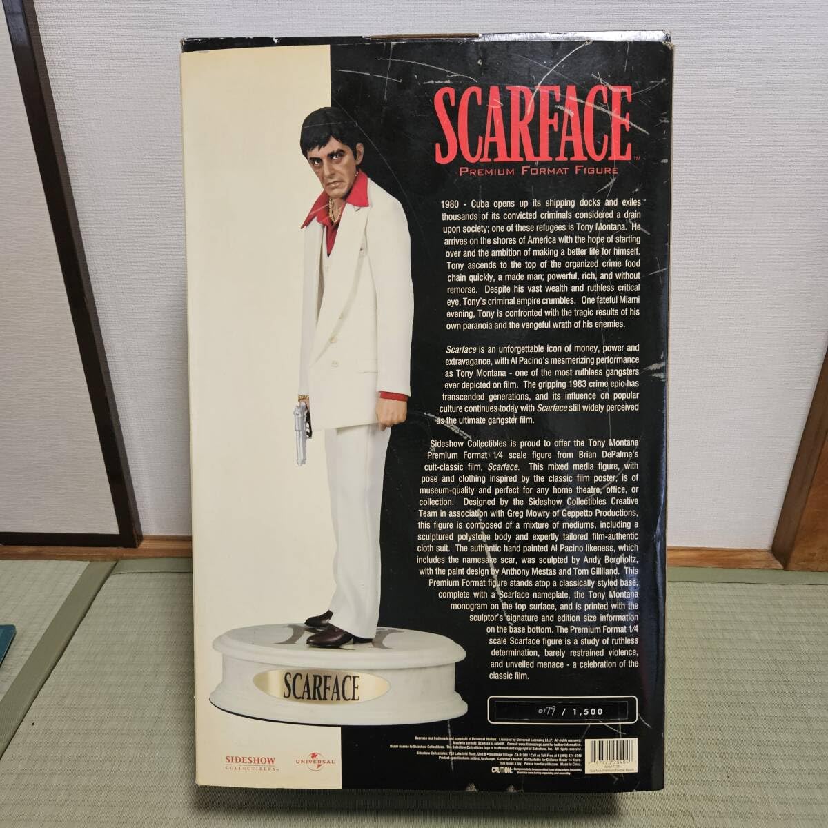 Amazon.co.jp: Sideshow Collectibles Scarface 1:4 Scale Polystone